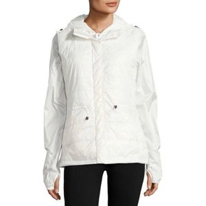 Nanette Lepore White 3-in-1 Packable Windbreaker